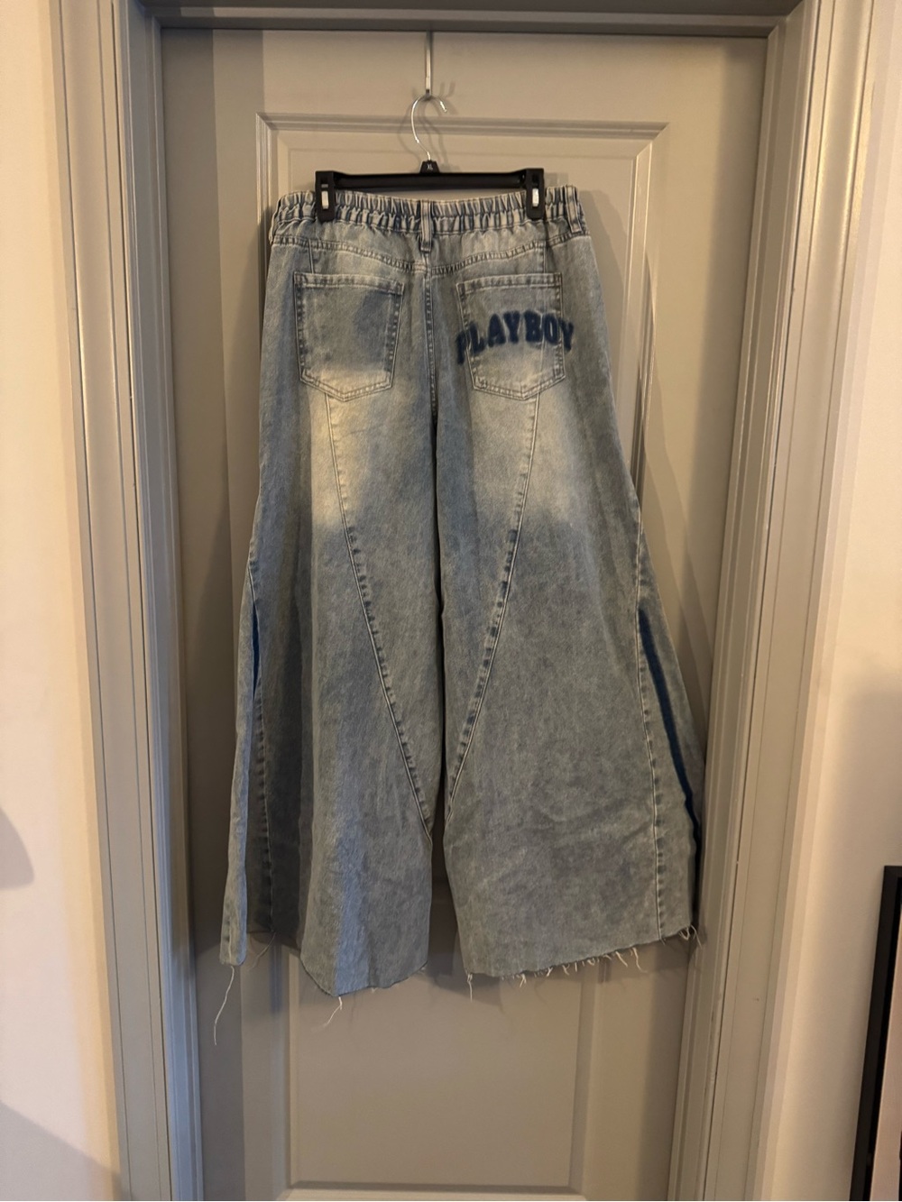 PLAYBOY Light Blue Bootcut Wide-Leg Jeans for Women 13